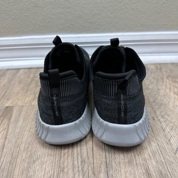 Skechers Elite Flex Hartnell Sneakers 52642 Slip On Black Gray Men 10.5 W - Picture 3 of 7